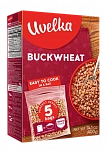 Крупа гречневая ядрица быстроразваривающаяся"Экстра" (5х80 г) Uvelka